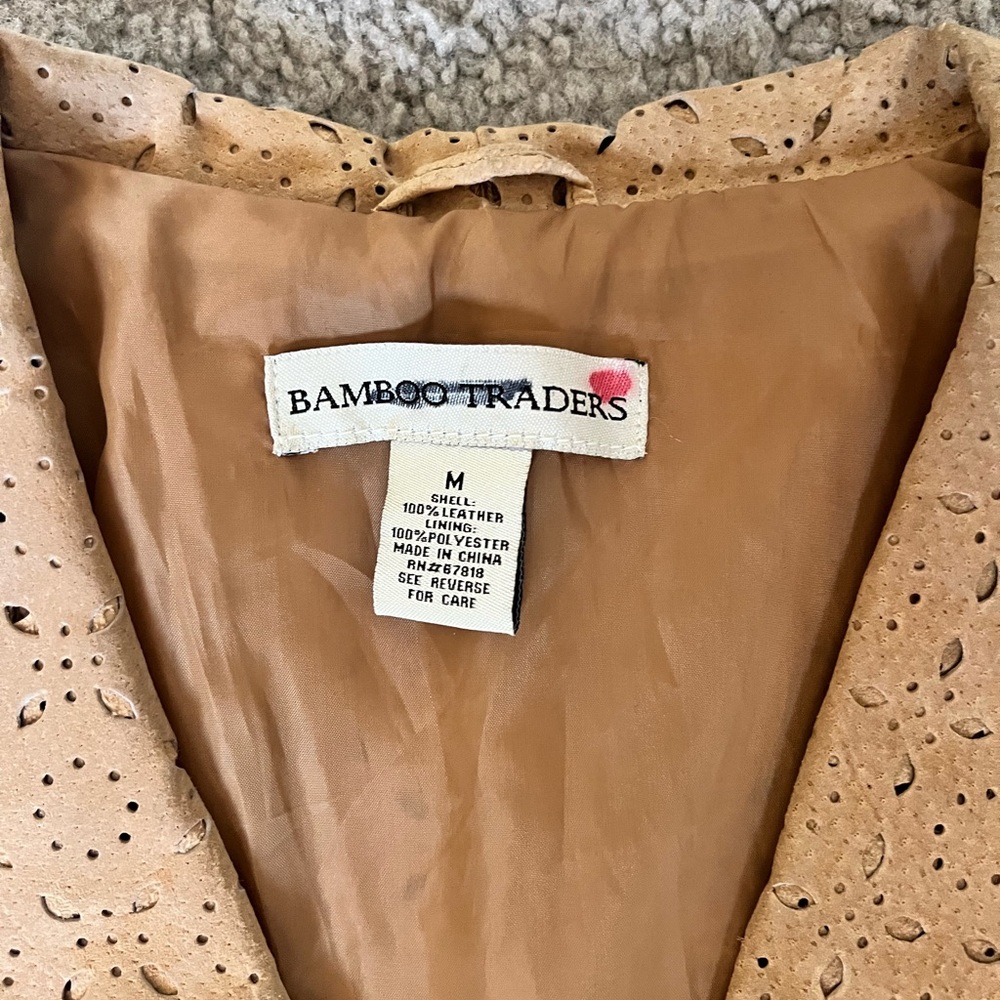 Suede Eyelet Jacket - image 2